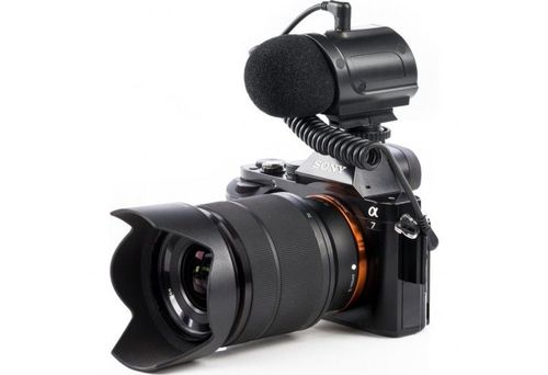 מיקרופון סטריאו למצלמה Saramonic SR-PMIC2