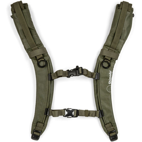 רצועת כתפיים Shimoda Designs 520-233 Women's Simple Petite Backpack Straps (Army Green)