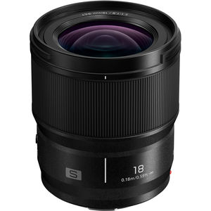 עדשה Panasonic Lumix S 18mm f/1.8