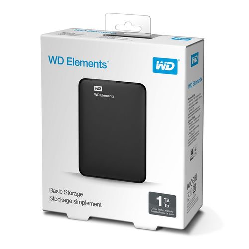 כונן קשיח חיצוני WD Elements 1TB Western Digital