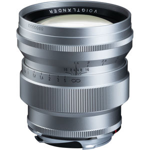 עדשה Voigtlander Nokton 75mm f/1.5 (Silver)