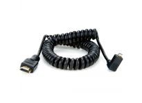 Atomos HDMI to Micro HDMI Coiled and Angled Cable
