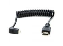 Atomos HDMI to Micro HDMI מסולסל עם זווית