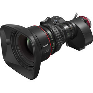 עדשה Canon CINE-SERVO 15-120mm T2.95-3.9 Zoom Lens with 1.5 Extender (EF Mount)