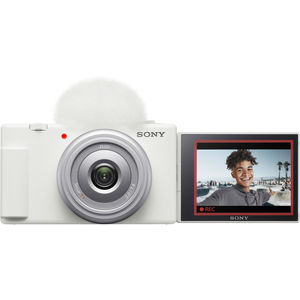 מצלמה קומפקטית לוולוגים Sony DSC-ZV-1F (White)
