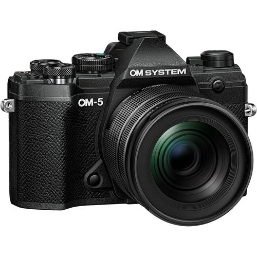 מצלמה OM SYSTEM OM-5 Kit 12-45mm f/4 PRO (Black)