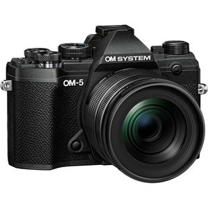 מצלמה OM SYSTEM OM-5 Kit 12-45mm f/4 PRO (Black)
