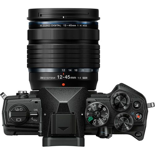 מצלמה OM SYSTEM OM-5 Kit 12-45mm f/4 PRO (Black)