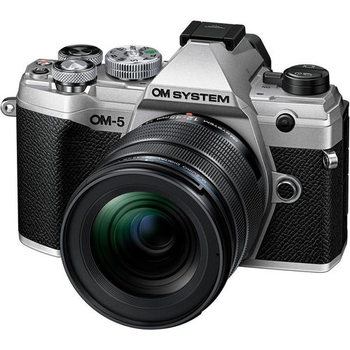 מצלמה OM SYSTEM OM-5 Kit 12-45mm f/4 PRO (Silver)