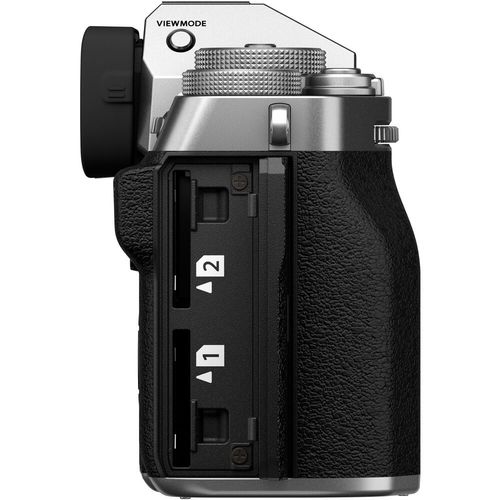 מצלמה (Fujifilm X-T5 Body (Silver - גוף בלבד