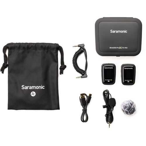 ערכת משדרים ומקלט אלחוטיים Saramonic Blink500 ProX B1