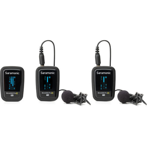 ערכת משדרים ומקלט אלחוטיים Saramonic Blink500 ProX B2