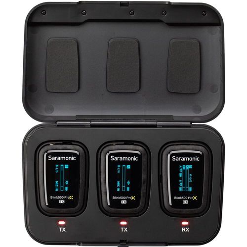 ערכת משדרים ומקלט אלחוטיים Saramonic Blink500 ProX B2