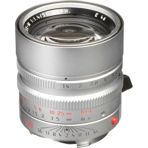 עדשה Leica Summilux-M 50mm f/1.4 ASPH Silver (Made in Portugal)