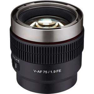 עדשת סינמה Samyang Cine V-AF 75mm T1.9 FE Sony E-Mount רשמי