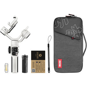 מייצב חשמלי לסמארטפון Zhiyun SMOOTH 5S Combo Kit (White)