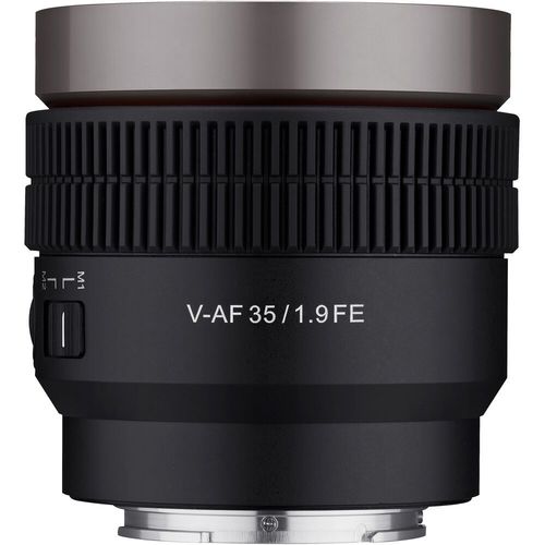 עדשת סינמה Samyang Cine V-AF 35mm T1.9 FE Sony E-Mount
