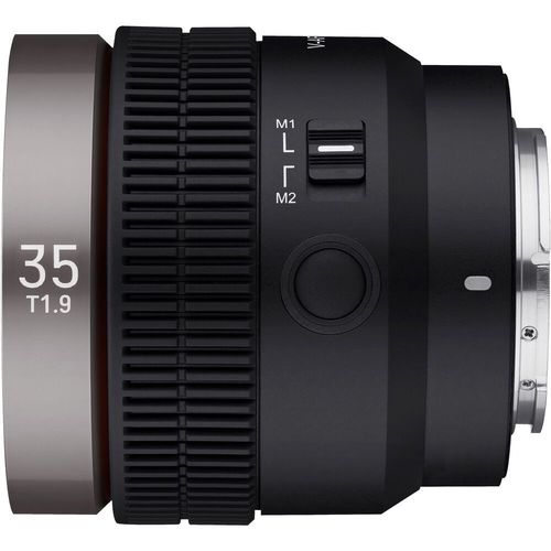 עדשת סינמה Samyang Cine V-AF 35mm T1.9 FE Sony E-Mount