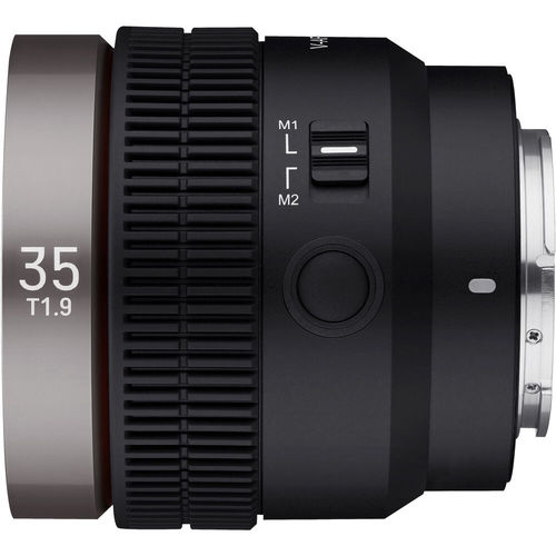 עדשת סינמה Samyang Cine V-AF 35mm T1.9 FE Sony E-Mount