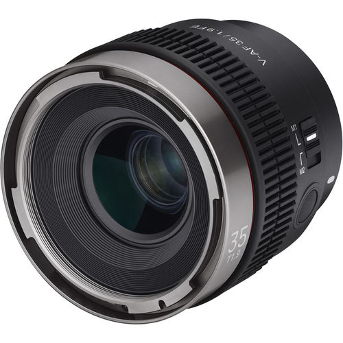 עדשת סינמה Samyang Cine V-AF 35mm T1.9 FE Sony E-Mount