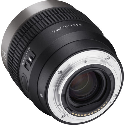 עדשת סינמה Samyang Cine V-AF 35mm T1.9 FE Sony E-Mount