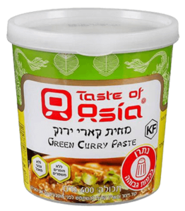 מחית קארי ירוק