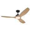 ‏מאוורר תקרה Montana 52" CCT 73098/73099 24W עם שלט גימור עץ Westinghouse