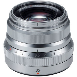 Fujifilm XF 35mm f/2 R WR (Silver) 