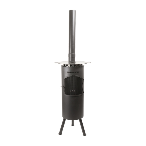 תנור גינה עץ BONFEU BonTino LP Black