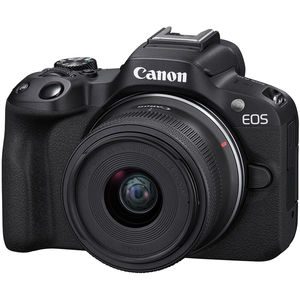 מצלמה Canon EOS R50 kit 18-45mm (Black)