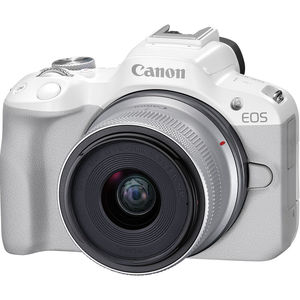 מצלמה Canon EOS R50 kit 18-45mm (White)