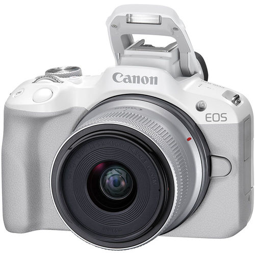 מצלמה Canon EOS R50 kit 18-45mm (White)