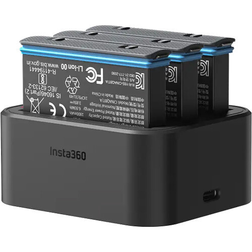 רכזת טעינה מהירה לסוללות Insta360 ONE X3