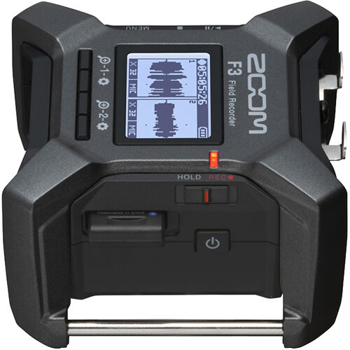 מקליט סאונד מקצועי Zoom F3 Field Recorder