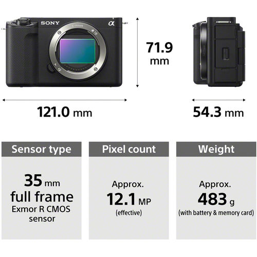 מצלמה Sony ZV-E1 kit 28-60mm (White)