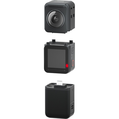סוללה אנכית למצלמת Insta360 ONE R/RS
