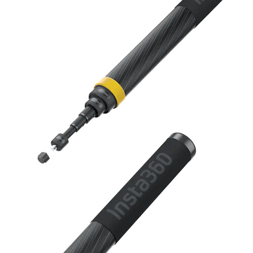 מוט סלפי 3 מטר גרסה משופרת Insta360 Extended Selfie Stick for X3, ONE RS/X2/R/X/ONE