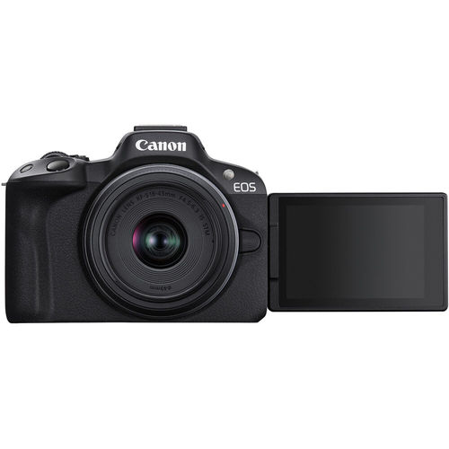 מצלמה Canon EOS R50 kit 18-45mm (Black) יבואן רשמי