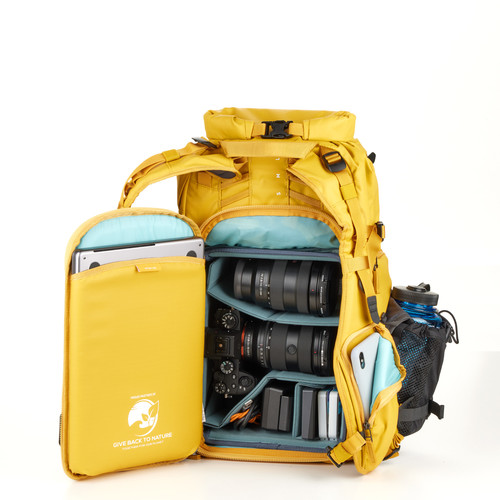 תיק גב Shimoda Designs 520-120 Action X25 V2 Starter Kit With Small Mirrorless Core Unit (Yellow)