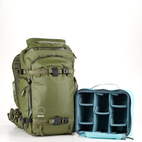 תיק גב Shimoda Designs 520-119 Action X25 V2 Starter Kit With Small Mirrorless Core Unit (Army Green)