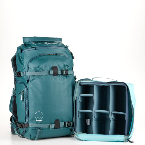 תיק גב Shimoda Designs 520-128 Action X30 V2 Women's Starter Kit with Medium Mirrorless Core Unit (Teal)