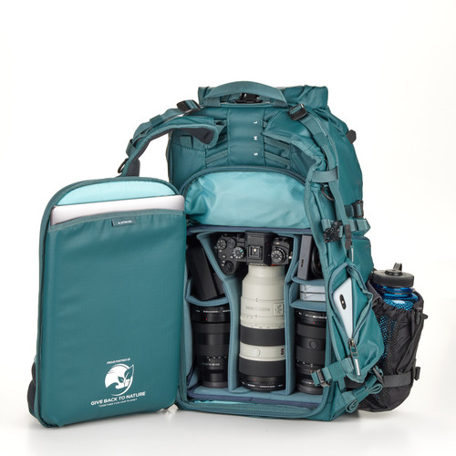 תיק גב Shimoda Designs 520-128 Action X30 V2 Women's Starter Kit with Medium Mirrorless Core Unit (Teal)