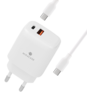 מטען קיר + כבל Miracase MWC20 18W+20W Type-C To Type-C