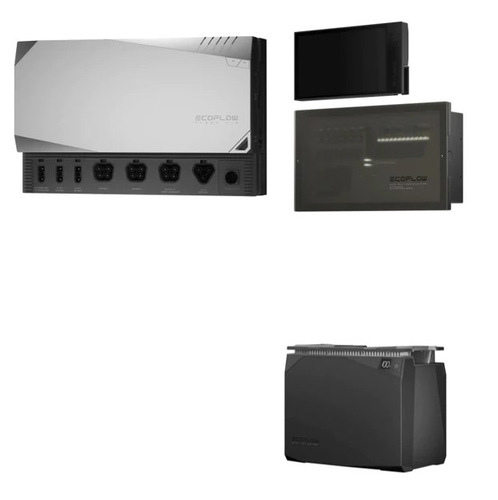 קיט מערכת אגירה ECOFLOW POWER KIT 5KWH 3600W