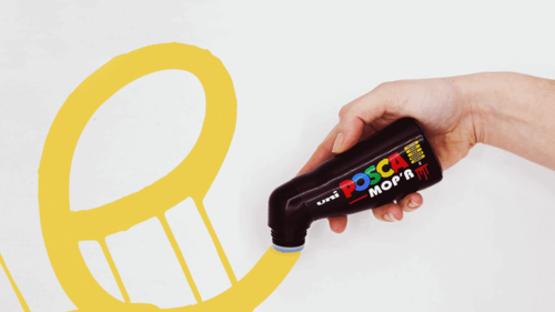 סט 8 מרקר פוסקה מופ POSCA | MOP'R