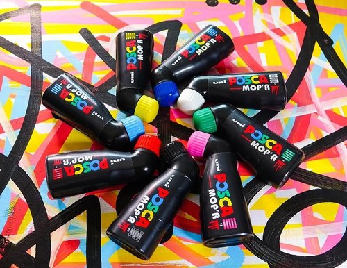 סט 8 מרקר פוסקה מופ POSCA | MOP'R