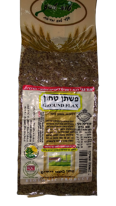 פשתן טחון 300 גרם טוב טבע