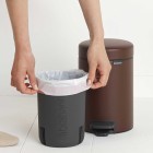 פח פדל 3 ליטר חום מינרלי Brabantia - NewIcon 