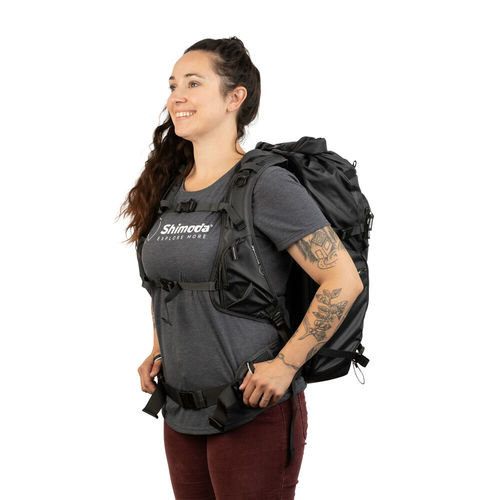 רצועה לתיק Shimoda Designs 520-232 Women's Tech Backpack Straps (Black)