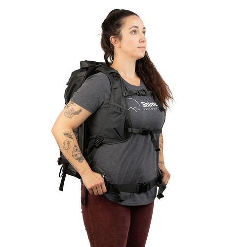 רצועה לתיק Shimoda Designs 520-232 Women's Tech Backpack Straps (Black)